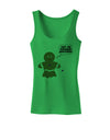 Not My Gumdrop Buttons Gingerbread Man Christmas Womens Tank Top-Womens Tank Tops-TooLoud-KellyGreen-X-Small-Davson Sales