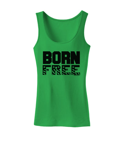 Born Free Womens Tank Top by TooLoud-Womens Tank Tops-TooLoud-KellyGreen-X-Small-Davson Sales