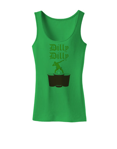 Dilly Dilly Funny Beer Womens Petite Tank Top by TooLoud-TooLoud-KellyGreen-X-Small-Davson Sales