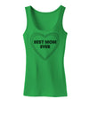 Best Mom Ever Heart Text Womens Tank Top-Womens Tank Tops-TooLoud-KellyGreen-X-Small-Davson Sales