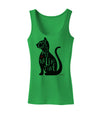 My Cat Is My Valentine Womens Tank Top by TooLoud-Womens Tank Tops-TooLoud-KellyGreen-X-Small-Davson Sales