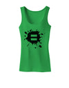 Equal Paint Splatter Womens Tank Top by TooLoud-Womens Tank Tops-TooLoud-KellyGreen-X-Small-Davson Sales