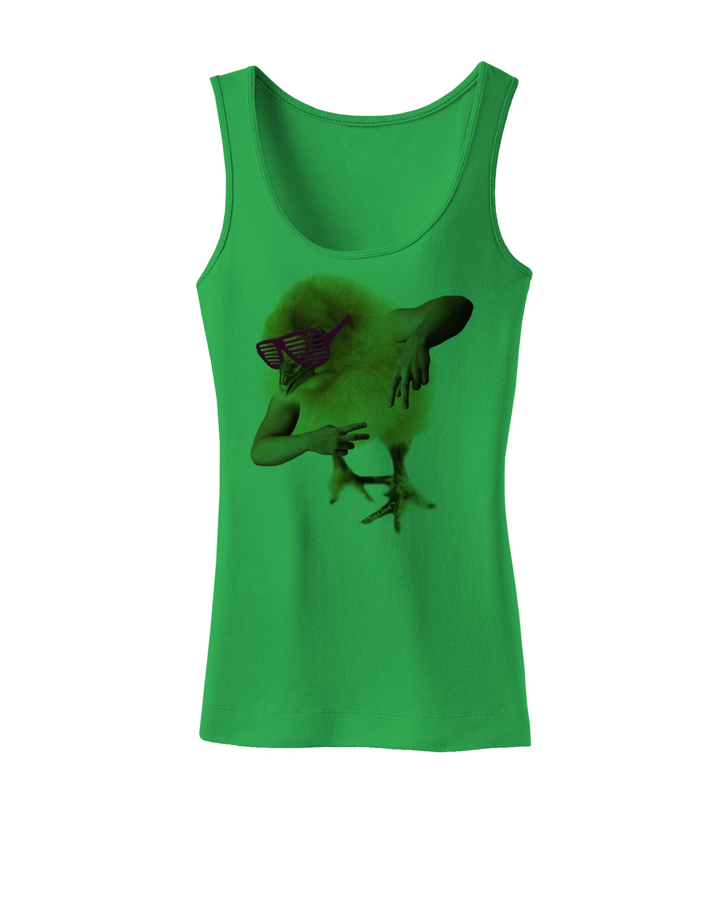 Bro Chick Womens Petite Tank Top-Womens Tank Tops-TooLoud-KellyGreen-X-Small-Davson Sales
