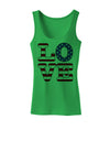 American Love Design Womens Tank Top by TooLoud-Womens Tank Tops-TooLoud-KellyGreen-X-Small-Davson Sales