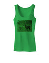 Standing Llamas Womens Petite Tank Top by TooLoud-TooLoud-KellyGreen-X-Small-Davson Sales