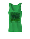 Beautiful Cliffs - Lets Hike Womens Tank Top by-Womens Tank Tops-TooLoud-KellyGreen-X-Small-Davson Sales