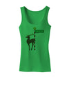 Rudolf Ratchet Reindeer Color Womens Tank Top-Womens Tank Tops-TooLoud-KellyGreen-X-Small-Davson Sales