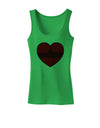 Black Lace Panty Heart Womens Tank Top-Womens Tank Tops-TooLoud-KellyGreen-X-Small-Davson Sales