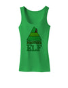 Matching Christmas Design - Elf Family - Brother Elf Womens Tank Top-Womens Tank Tops-TooLoud-KellyGreen-X-Small-Davson Sales