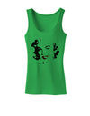 Marilyn Monroe Cutout Design Red Lips Womens Tank Top by TooLoud-Womens Tank Tops-TooLoud-KellyGreen-X-Small-Davson Sales