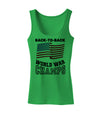 Back to Back World War Champs Womens Tank Top-Womens Tank Tops-TooLoud-KellyGreen-X-Small-Davson Sales