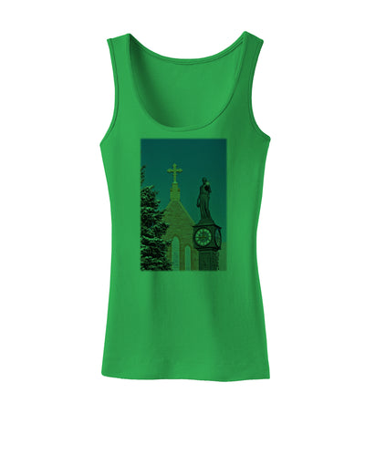 Manitou Springs Colorado Womens Petite Tank Top by TooLoud-TooLoud-KellyGreen-X-Small-Davson Sales