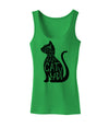 One Cat Short Of A Crazy Cat Lady Womens Tank Top-Womens Tank Tops-TooLoud-KellyGreen-X-Small-Davson Sales