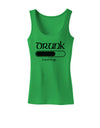 Drunk Loading Bar Womens Tank Top by TooLoud-Womens Tank Tops-TooLoud-KellyGreen-X-Small-Davson Sales