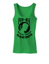 POW MIA Not Forgotten Womens Tank Top-Womens Tank Tops-TooLoud-KellyGreen-X-Small-Davson Sales