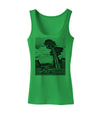 Colorado Landscape Monochrome Womens Tank Top-Womens Tank Tops-TooLoud-KellyGreen-X-Small-Davson Sales