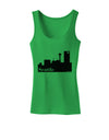 Seattle Skyline with Space Needle Womens Tank Top by TooLoud-Womens Tank Tops-TooLoud-KellyGreen-X-Small-Davson Sales