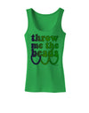 Throw Me The Beads - Mardi Gras Womens Tank Top by TooLoud-Womens Tank Tops-TooLoud-KellyGreen-X-Small-Davson Sales