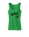 Republican Jersey 16 Womens Petite Tank Top-TooLoud-KellyGreen-X-Small-Davson Sales