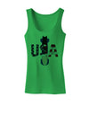 USA Bobsled Womens Petite Tank Top by TooLoud-TooLoud-KellyGreen-X-Small-Davson Sales