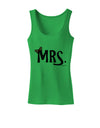 Matching Mr and Mrs Design - Mrs Bow Womens Tank Top by TooLoud-Womens Tank Tops-TooLoud-KellyGreen-X-Small-Davson Sales