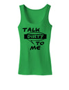 Talk Dirty To Me Censored Womens Tank Top-Womens Tank Tops-TooLoud-KellyGreen-X-Small-Davson Sales