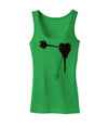 Cupid's Arrow Heart Shot Wound Womens Tank Top-Womens Tank Tops-TooLoud-KellyGreen-X-Small-Davson Sales