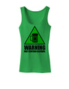 Warning May Contain Alcohol Womens Tank Top by TooLoud-Womens Tank Tops-TooLoud-KellyGreen-X-Small-Davson Sales