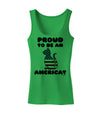 Proud to Be an Americat Womens Tank Top by TooLoud-Womens Tank Tops-TooLoud-KellyGreen-X-Small-Davson Sales