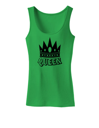 Queen Womens Tank Top-Womens Tank Tops-TooLoud-KellyGreen-X-Small-Davson Sales