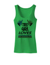 This Girl Loves America Womens Tank Top-Womens Tank Tops-TooLoud-KellyGreen-X-Small-Davson Sales