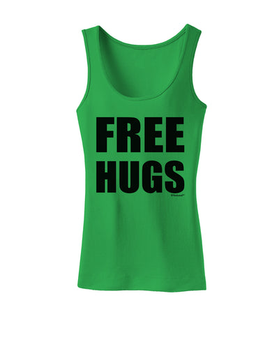 Free Hugs Womens Tank Top-Womens Tank Tops-TooLoud-KellyGreen-X-Small-Davson Sales