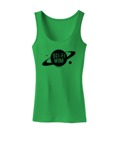 Sci-Fi Mom - Mother's Day Design Womens Tank Top-Womens Tank Tops-TooLoud-KellyGreen-X-Small-Davson Sales