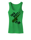 Talk Dirty To Me Saxophone Womens Tank Top-Womens Tank Tops-TooLoud-KellyGreen-X-Small-Davson Sales