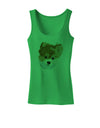 Custom Pet Art Womens Petite Tank Top by TooLoud-TooLoud-KellyGreen-X-Small-Davson Sales