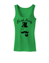 I'm So Fancy - Classy Mustache Womens Tank Top-Womens Tank Tops-TooLoud-KellyGreen-X-Small-Davson Sales