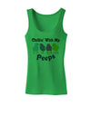 Chillin With My Peeps Womens Tank Top-Womens Tank Tops-TooLoud-KellyGreen-X-Small-Davson Sales