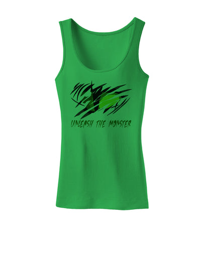 Unleash The Monster Womens Tank Top-Womens Tank Tops-TooLoud-KellyGreen-X-Small-Davson Sales