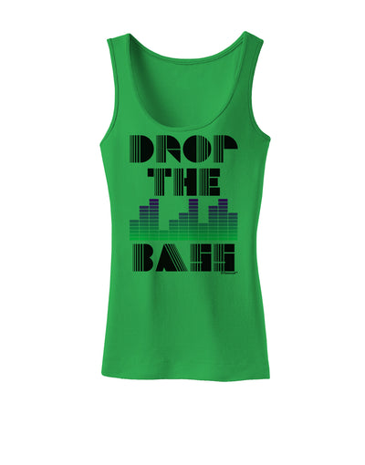 Drop the Bass Womens Tank Top-Womens Tank Tops-TooLoud-KellyGreen-X-Small-Davson Sales