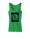 Astronaut Cat Womens Petite Tank Top-TooLoud-KellyGreen-X-Small-Davson Sales