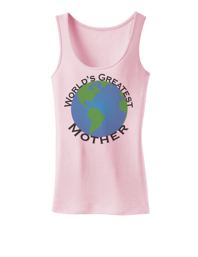 World's Greatest Mother Womens Tank Top-Womens Tank Tops-TooLoud-SoftPink-X-Small-Davson Sales