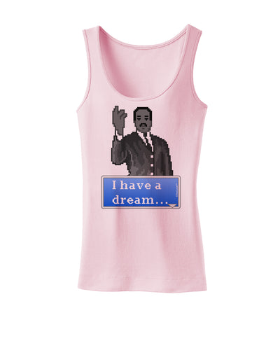 I have a Dream Pixel Art Womens Tank Top by TooLoud-Womens Tank Tops-TooLoud-SoftPink-X-Small-Davson Sales