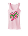 Cute Polka Dot Flip Flops - Pink and Green Womens Tank Top-Womens Tank Tops-TooLoud-SoftPink-X-Small-Davson Sales