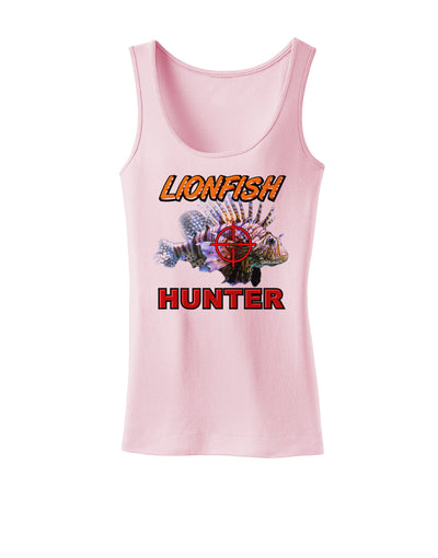 Lionfish Hunter Womens Tank Top-Womens Tank Tops-TooLoud-SoftPink-X-Small-Davson Sales