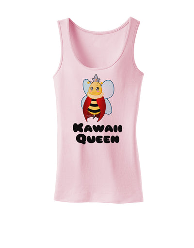 Kawaii Queen Queen Bee Womens Tank Top-Womens Tank Tops-TooLoud-SoftPink-X-Small-Davson Sales