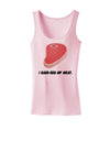 I Hand-Rub My Meat - Steak Womens Tank Top-Womens Tank Tops-TooLoud-SoftPink-X-Small-Davson Sales