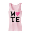 Matching Soulmate Design - Mate - Pink Womens Tank Top by TooLoud-Womens Tank Tops-TooLoud-SoftPink-X-Small-Davson Sales