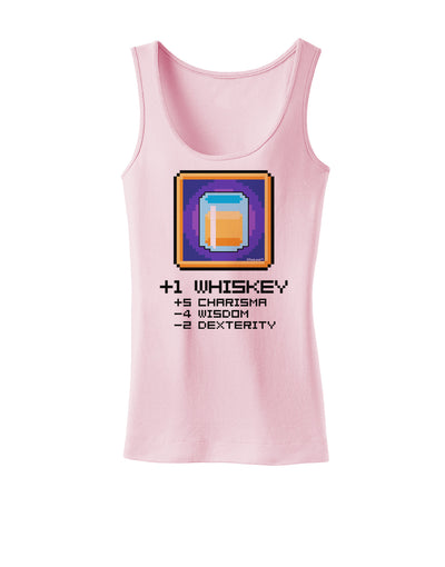 Pixel Whiskey Item Womens Petite Tank Top-TooLoud-SoftPink-X-Small-Davson Sales