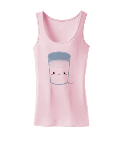 Cute Matching Milk and Cookie Design - Milk Womens Tank Top by TooLoud-Womens Tank Tops-TooLoud-SoftPink-X-Small-Davson Sales