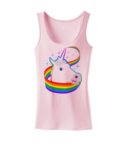 Magical Horn Rainbow Unicorn Womens Tank Top-Womens Tank Tops-TooLoud-SoftPink-X-Small-Davson Sales